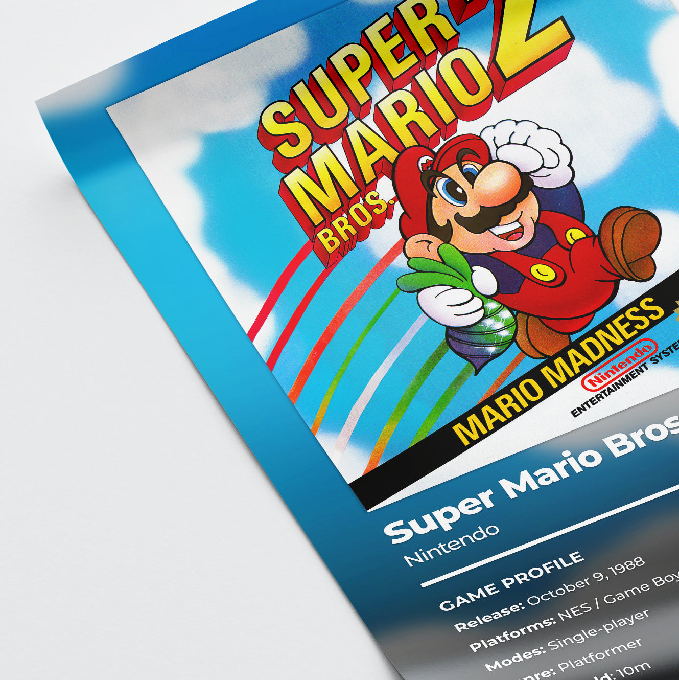 Super Mario Bros. 2 Poster