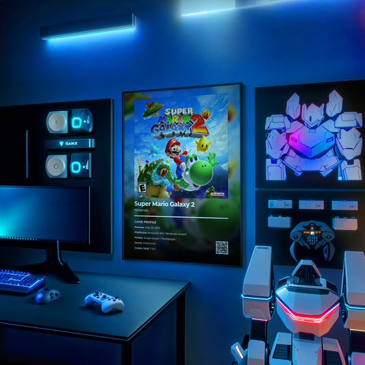 Super Mario Galaxy 2 Poster