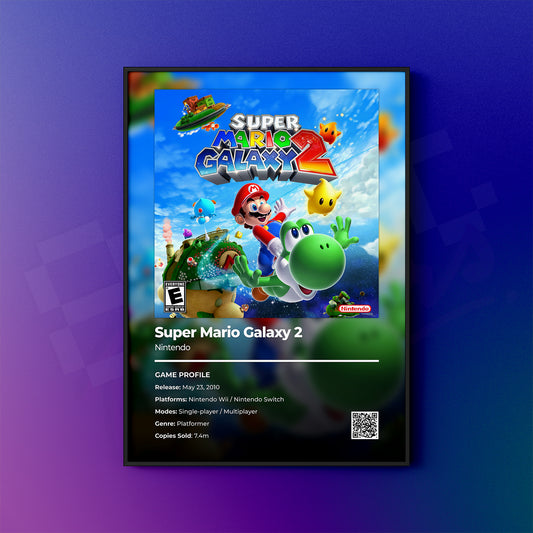 Super Mario Galaxy 2 Poster