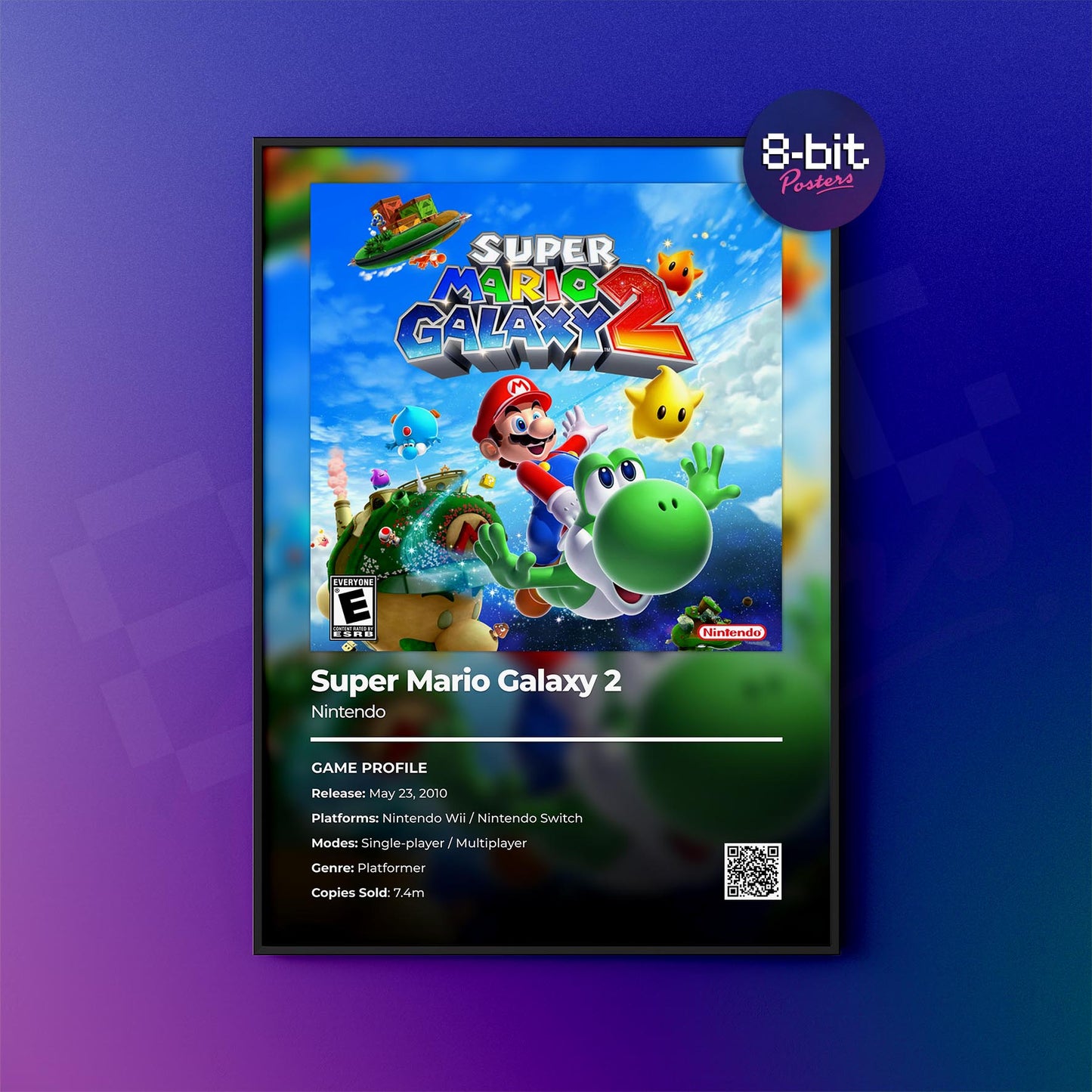 Super Mario Galaxy 2 Poster