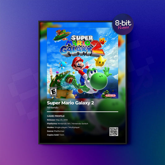 Super Mario Galaxy 2 Poster