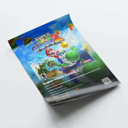 Super Mario Galaxy 2 Poster