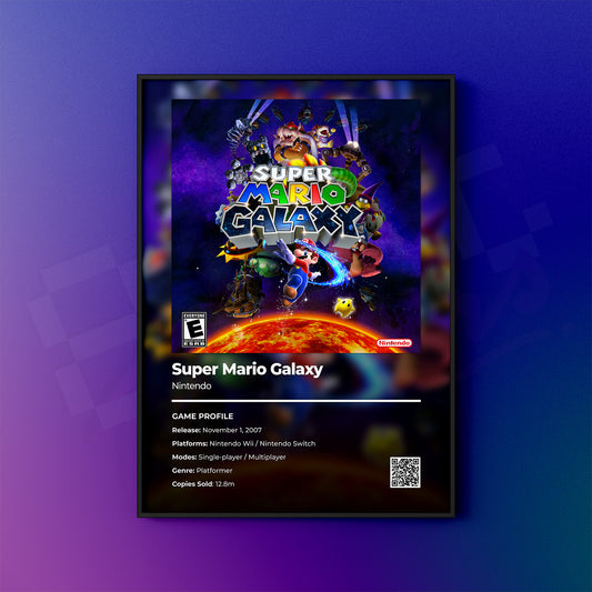 Super Mario Galaxy Poster
