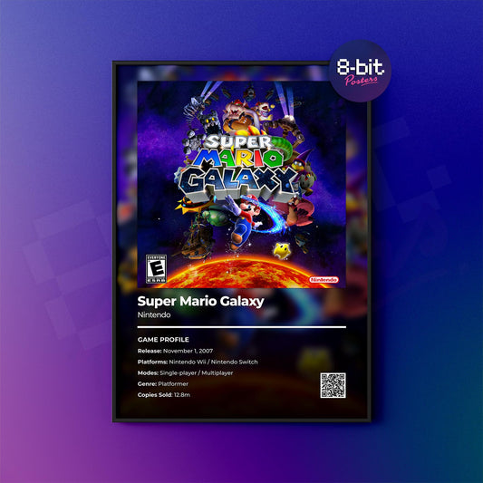 Super Mario Galaxy Poster