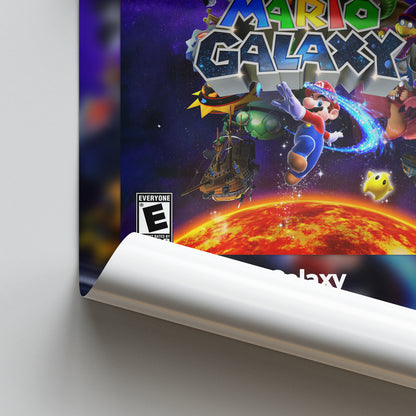 Super Mario Galaxy Poster