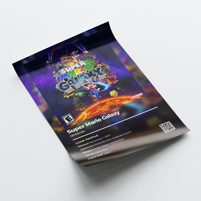 Super Mario Galaxy Poster