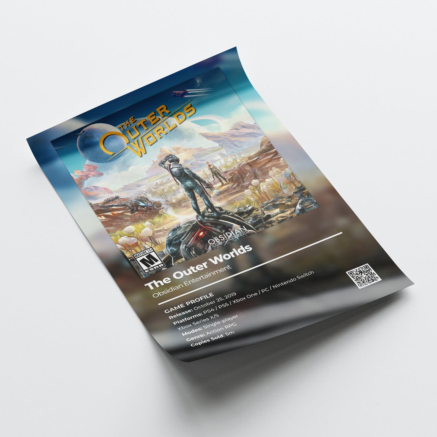 The Outer Worlds Poster
