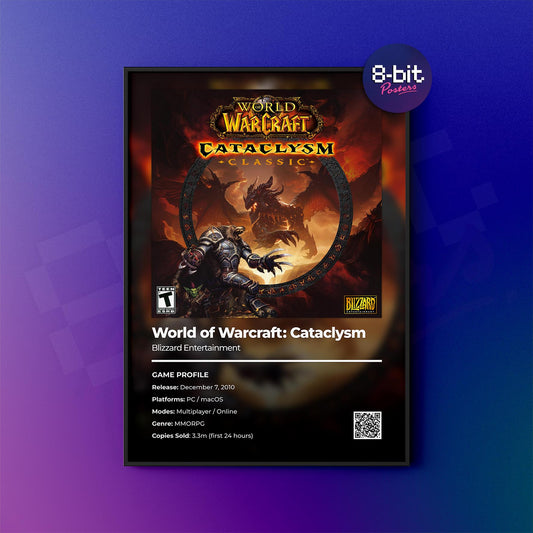 World of Warcraft: Cataclysm Poster