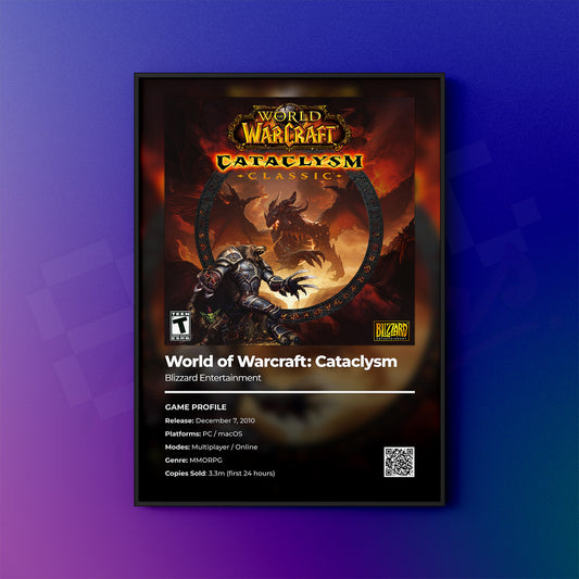 World of Warcraft 'Cataclysm' Poster