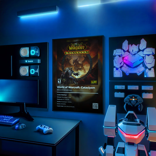 World of Warcraft 'Cataclysm' Poster