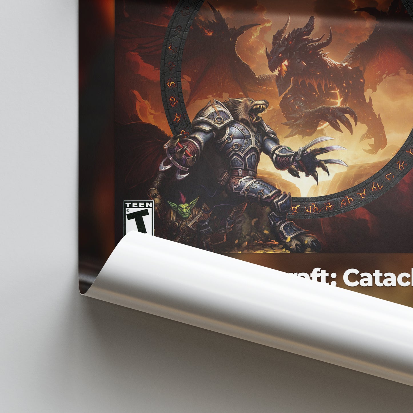 World of Warcraft: Cataclysm Poster