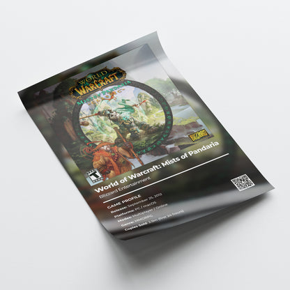 World of Warcraft: Mists of Pandaria Poster