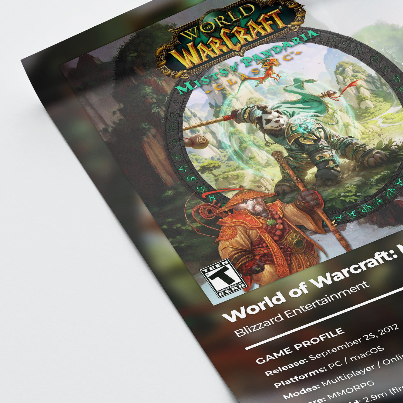 World of Warcraft: Mists of Pandaria Poster