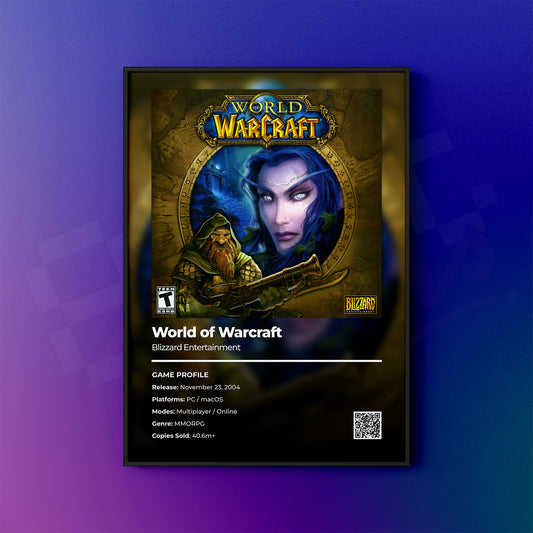 World of Warcraft 'Vanilla Night Elf' Poster