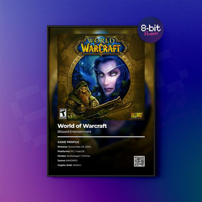 World of Warcraft: Vanilla Night Elf Poster