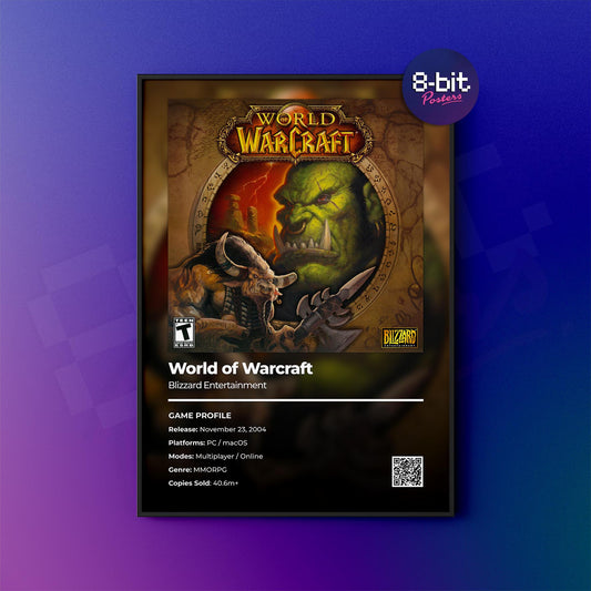 World of Warcraft: Vanilla Orc Poster