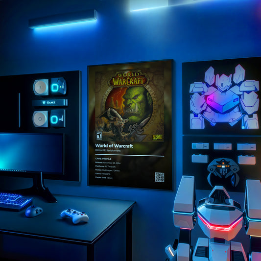 World of Warcraft 'Vanilla Orc' Poster
