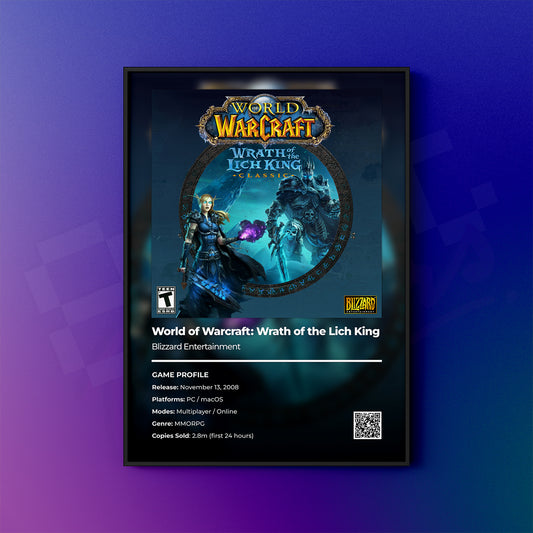 World of Warcraft 'Wrath of the Lich King' Poster