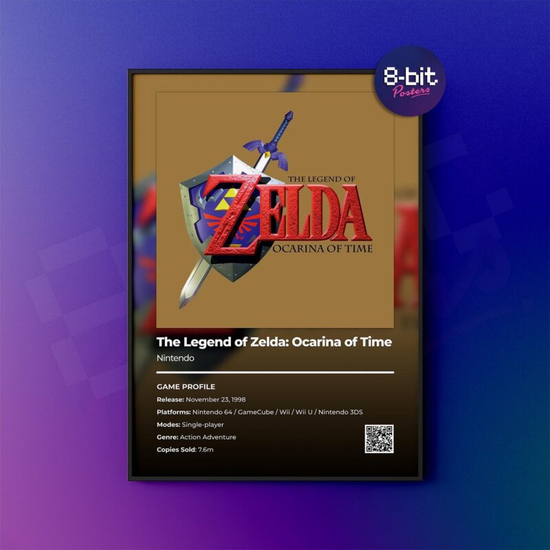 The Legend of Zelda Ocarina of Time Poster